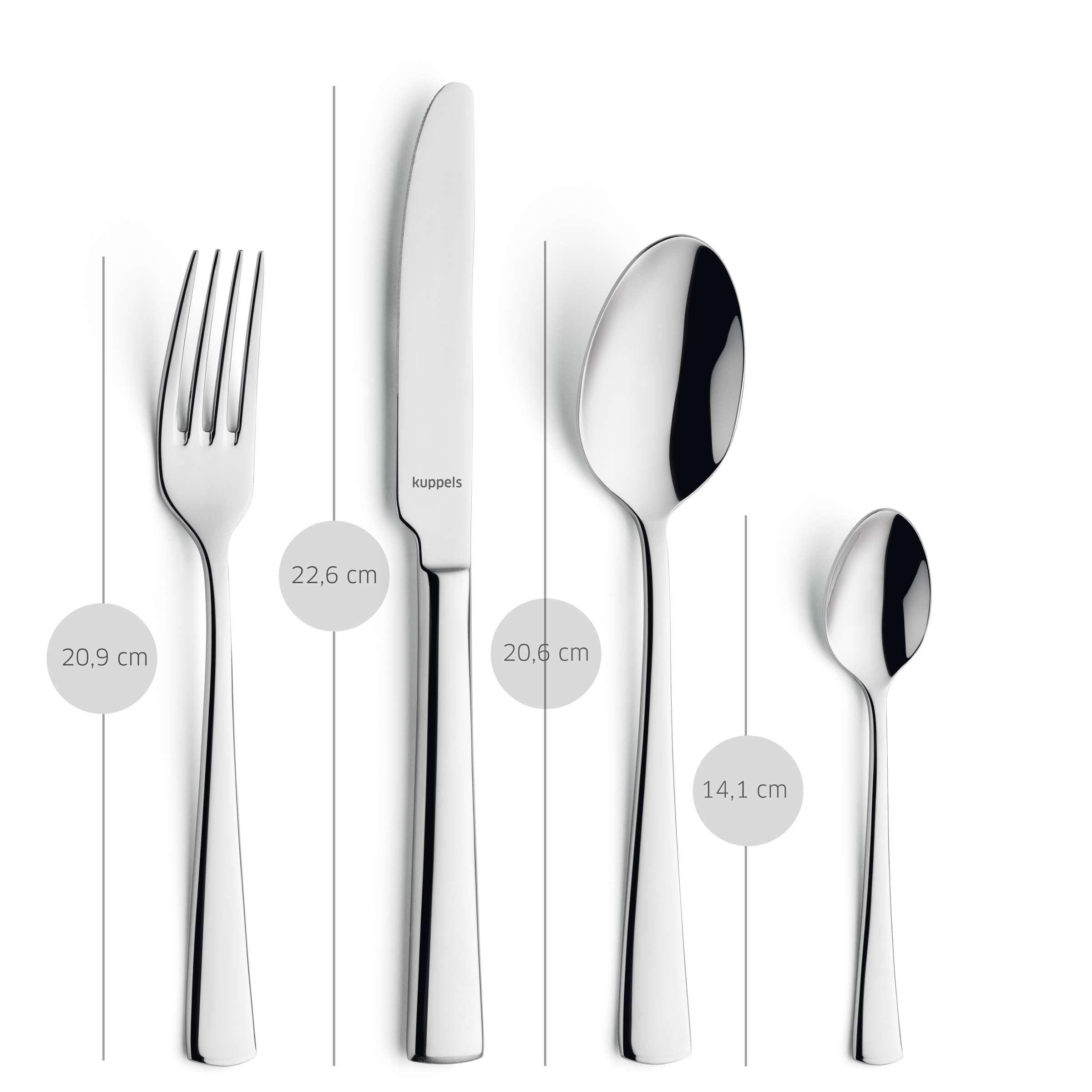 FLAIR Besteckset 45-teilig