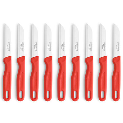 Kuppels SOLINGEN Küchenmesser Set mit 9 Messern, scharfe Küchenmesser aus rostfreiem Stahl, ideal für Kochen und Zubereitung