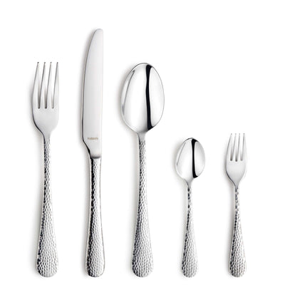 30-teiliges CRYSTAL Besteckset von Kuppels Home mit Messer, Gabel, Löffel und Teelöffel aus Edelstahl, elegant und funktional