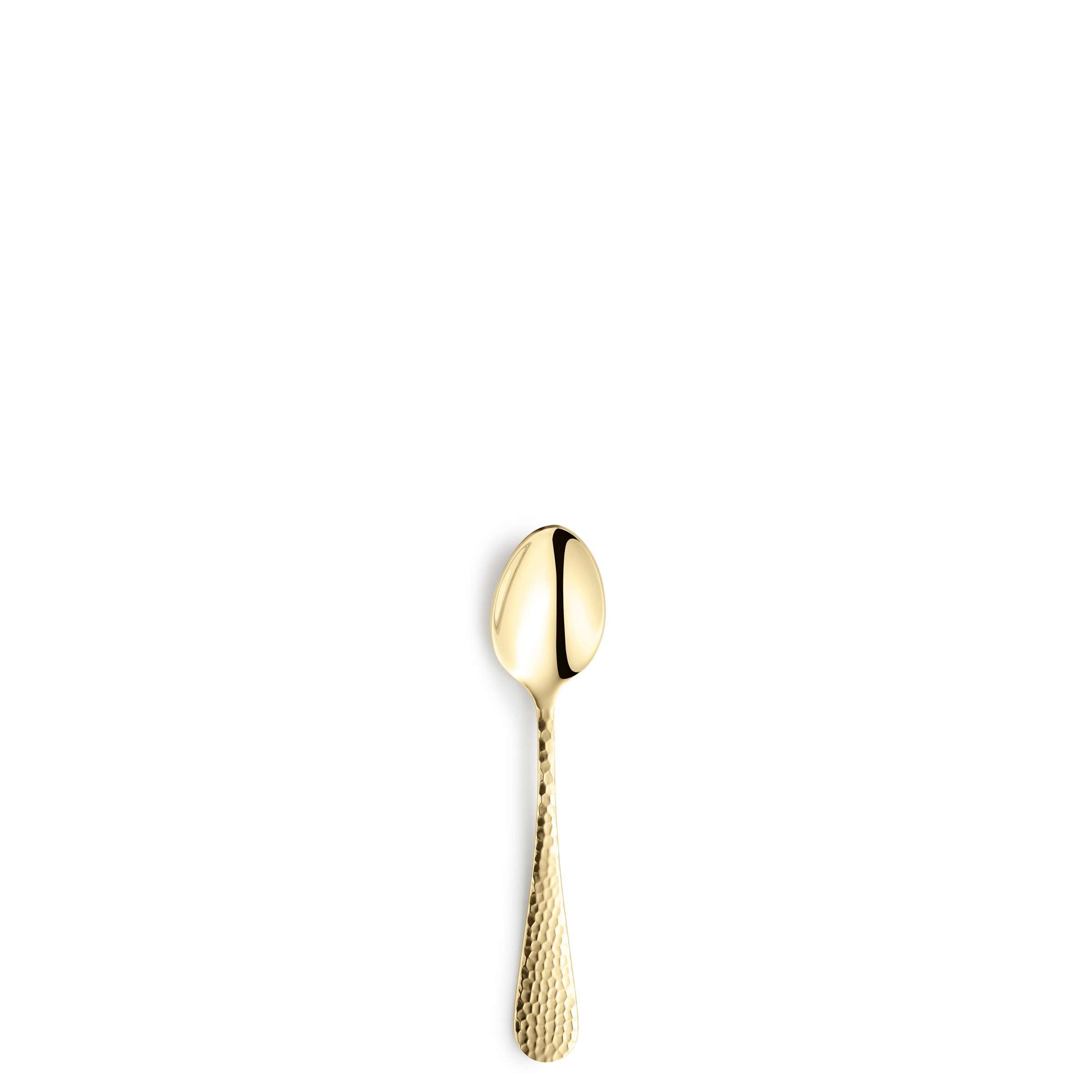 30-teiliges CRYSTAL Besteckset von Kuppels Home aus PVD-Champagner für Kaffee und Essenszubehör, elegantes Besteck für den Tisch