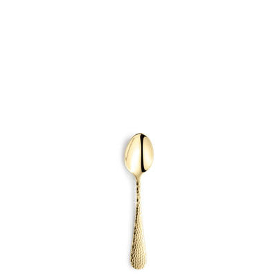 30-teiliges CRYSTAL Besteckset von Kuppels Home aus PVD-Champagner für Kaffee und Essenszubehör, elegantes Besteck für den Tisch