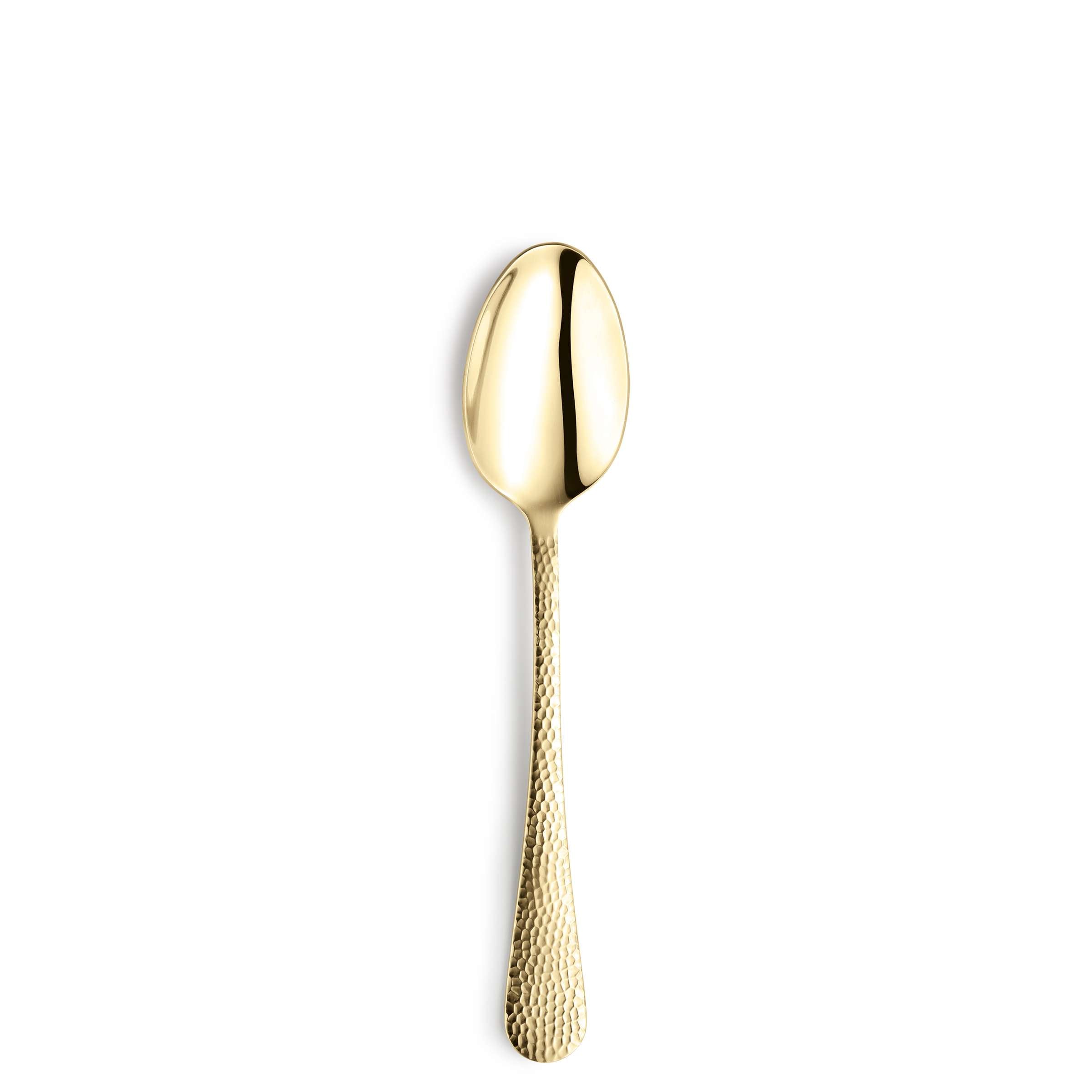 30-teiliges CRYSTAL Besteckset von Kuppels Home aus PVD-Champagner, Edelstahl, mit Messer, Gabel, Löffel und Teelöffel, edle Optik