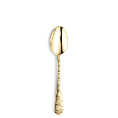 30-teiliges CRYSTAL Besteckset von Kuppels Home aus PVD-Champagner, Edelstahl, mit Messer, Gabel, Löffel und Teelöffel, edle Optik