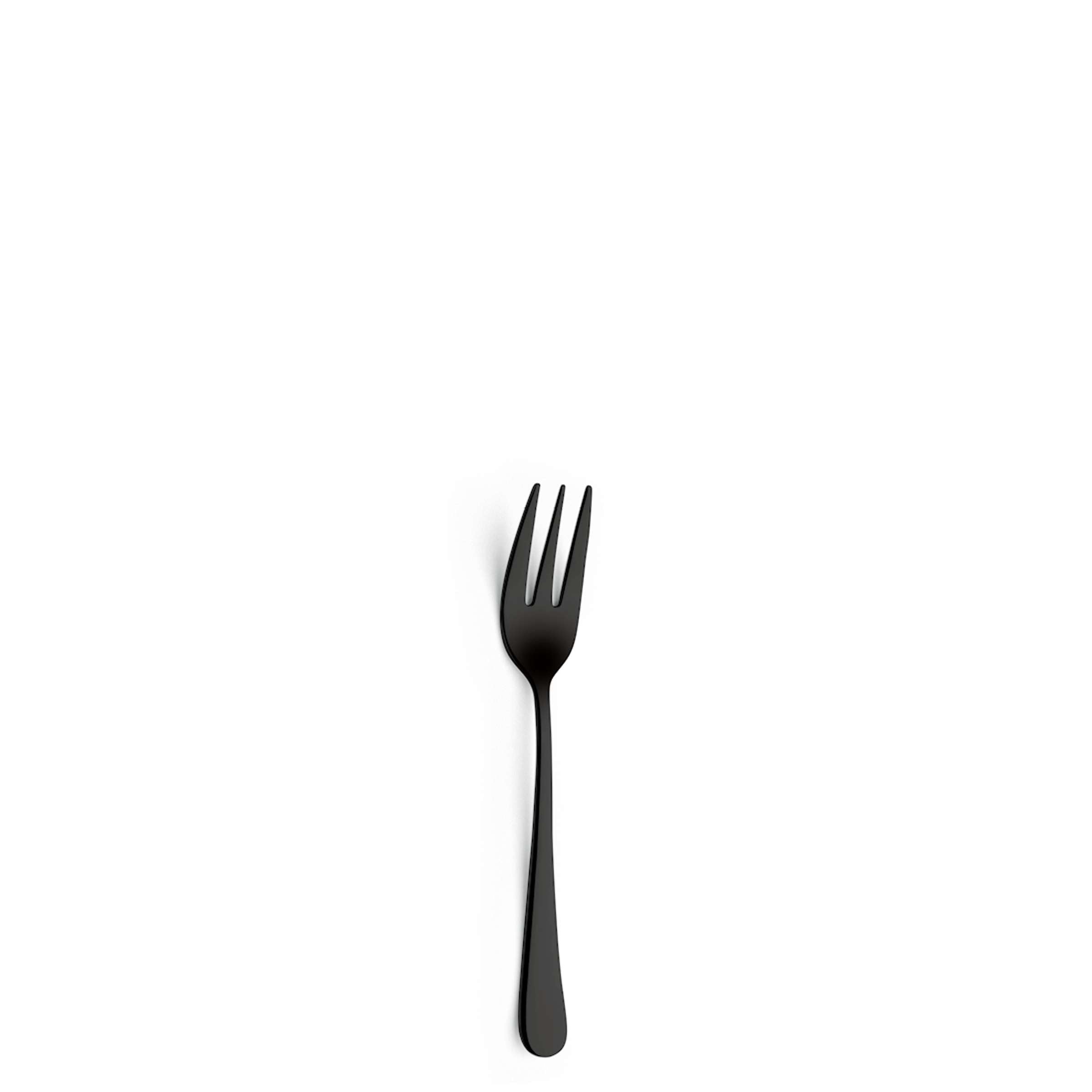 Schwarzfarbenes DELIA Besteckset 30-teilig von Kuppels Home, Edelstahl mit PVD-Beschichtung, elegant für den Esstisch.