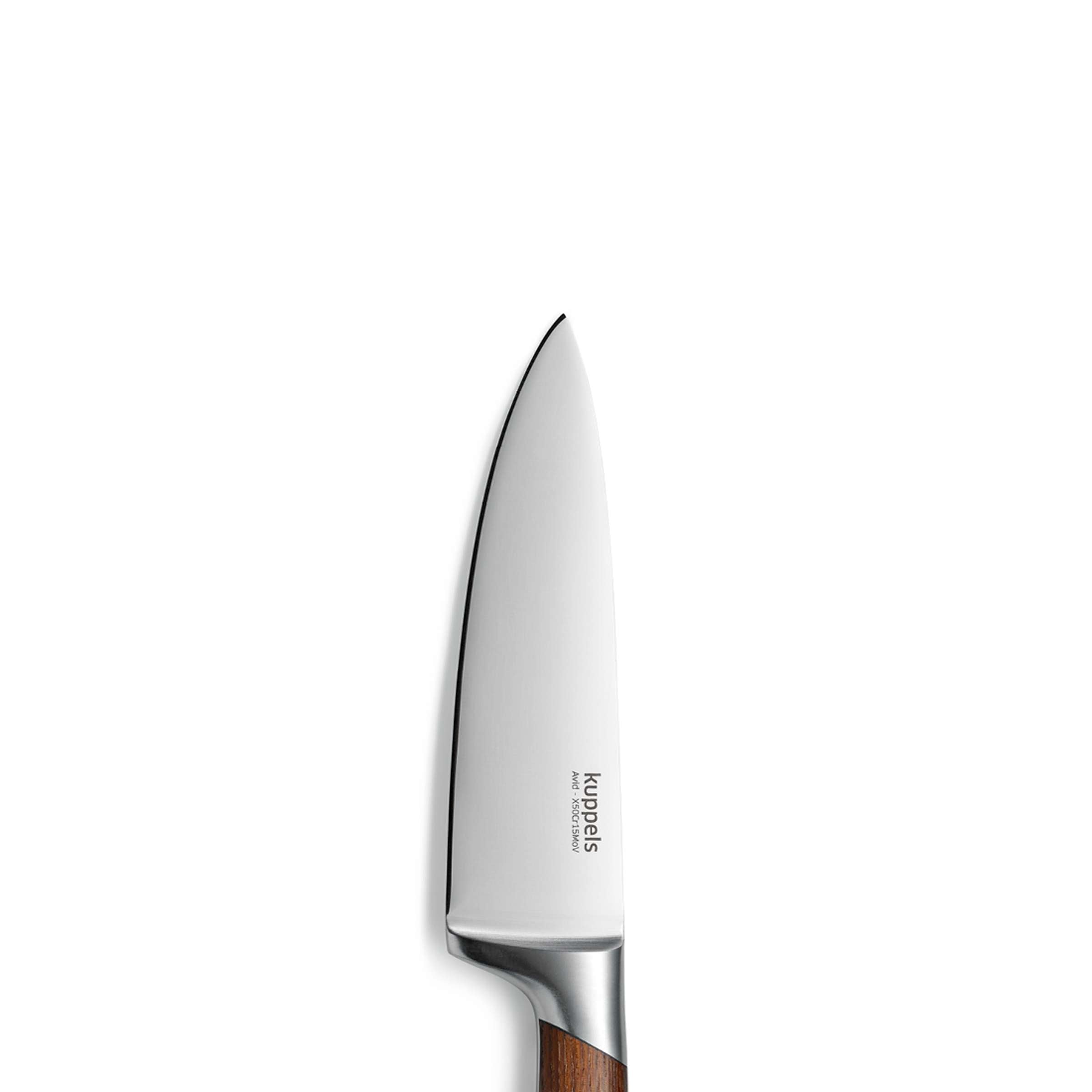 Hochwertiges AVID Kochmesser von Kuppels, Küchenmesser mit scharfer Klinge zum Schneiden und Zubereiten von Lebensmitteln