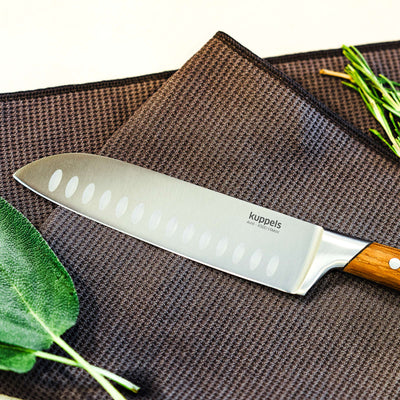 Kuppels AVID Santokumesser Küchenmesser mit scharfer Klinge, ideal zum Hacken und Schneiden in der Küche