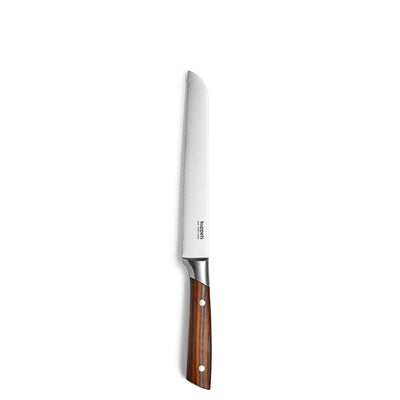 AVID Brotmesser von Kuppels, Küchenmesser mit Wellenschliff, zum Schneiden von Brot und Gebäck, detailreiche Nahaufnahme