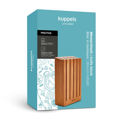 Magnetischer Messerblock von Kuppels mit transparentem Verpackung, hält Messer sicher und ordentlich.
