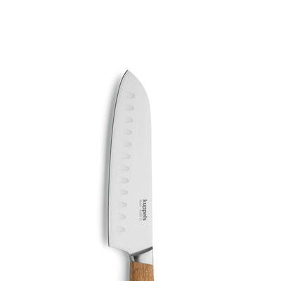 Kuppels WOOD Santokumesser Küchenmesser mit Holzgriff, scharf und langlebig für präzises Schneiden in der Küche