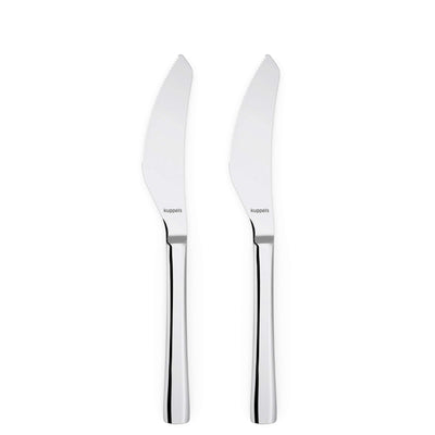 Kuppels Pizzaschneider 3-teilig, Küchenmesser-Set mit robusten Schneidern für Pizza und Lebensmittel, modernes Design