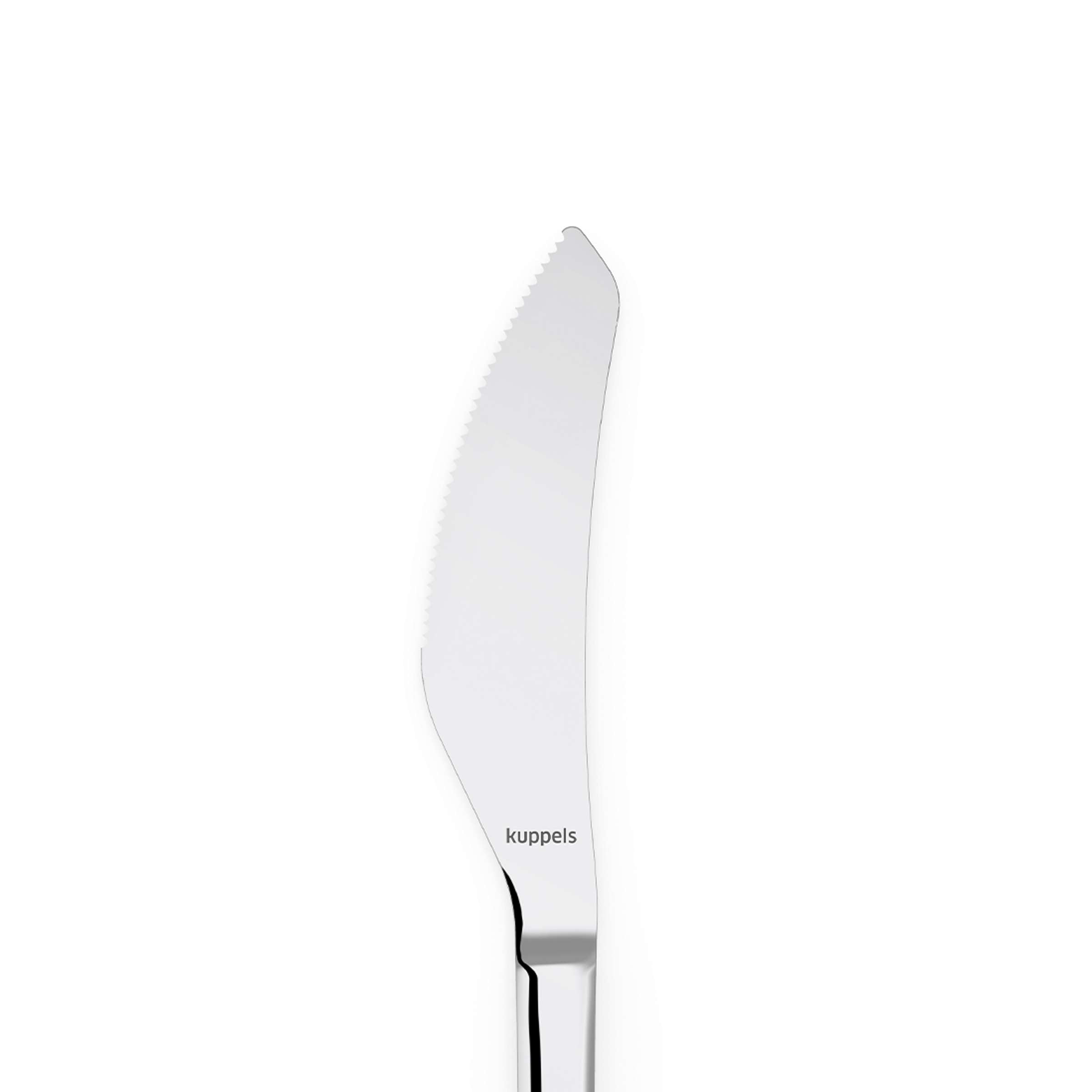 Kuppels Pizzaschneider 3-teiliges Küchenmesser-Set mit robusten Schneidern und ergonomischen Griffen, ideal für Pizzazubereitung.