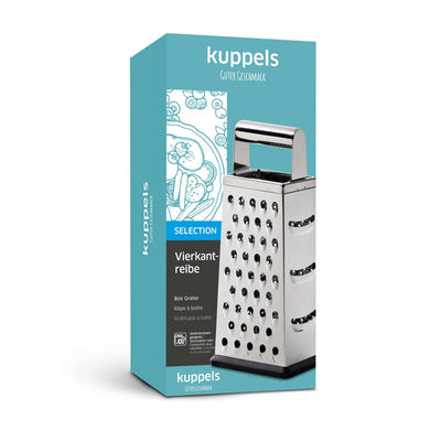 Kuppels GRANO Vierkantreibe in Verpackung, robustes Küchenaccessoire für präzises Zerkleinern und Reiben von Lebensmitteln