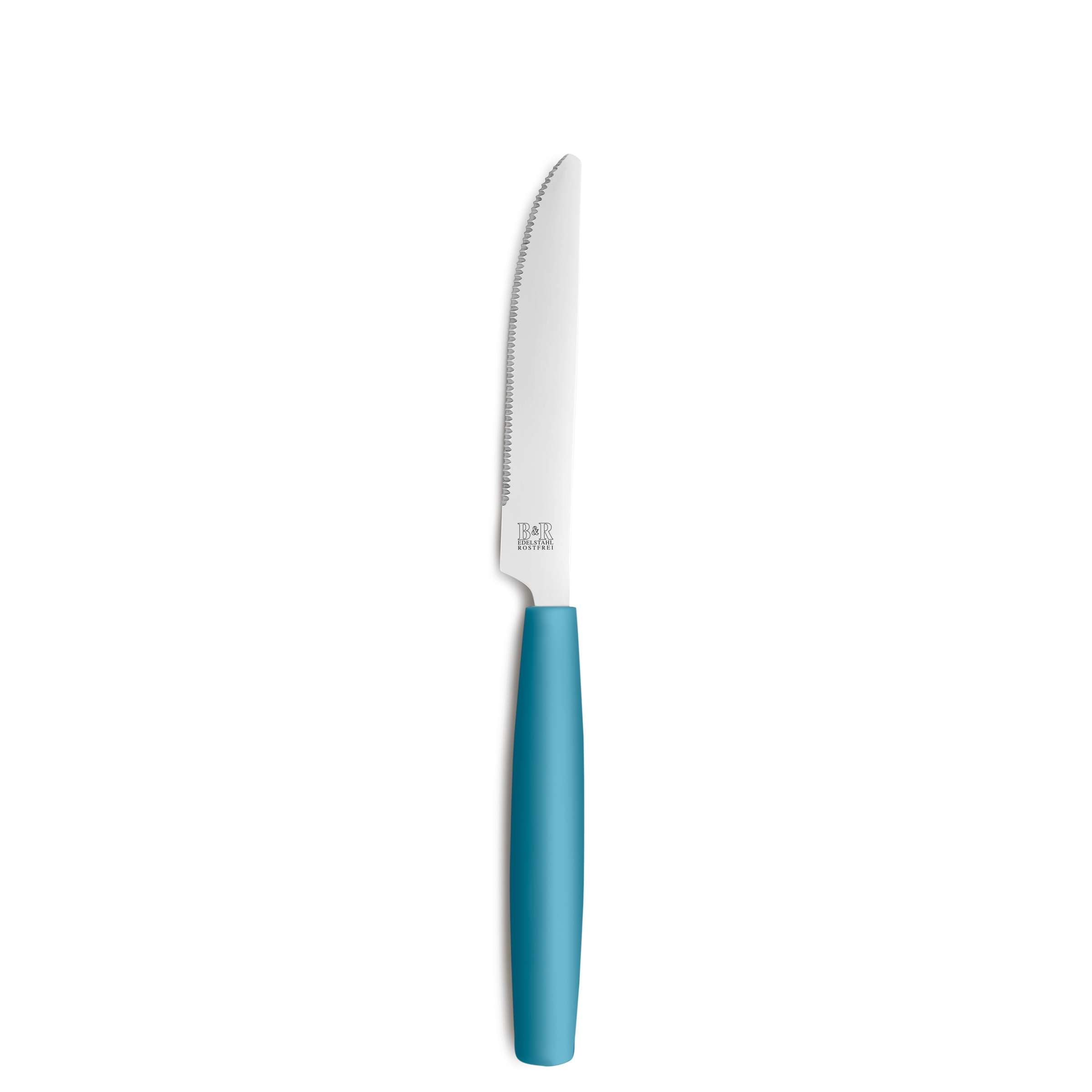 Amefa VALOA Besteckset 16-teilig in Petrol, Messer, Gabel, Löffel aus Edelstahl, elegant und modernes Design