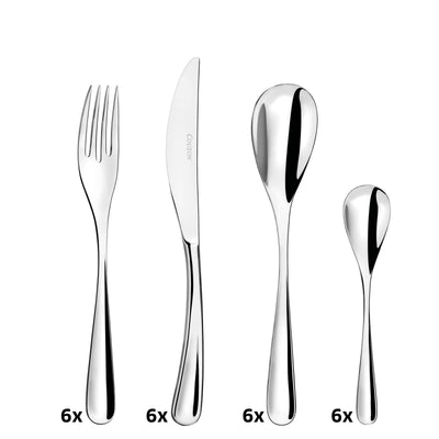 EOLE ensemble de couverts 24-pièces