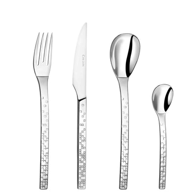 PIX'ELLE 3D ensemble de couverts 24-pièces