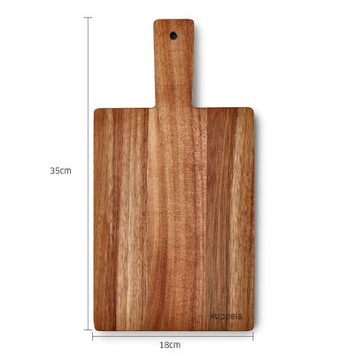 NICE Schneidebrett Set 2-teilig von Kuppels, robuste Schneidebretter aus Holz, ideal für die Küche und Zubereitung von Lebensmitteln