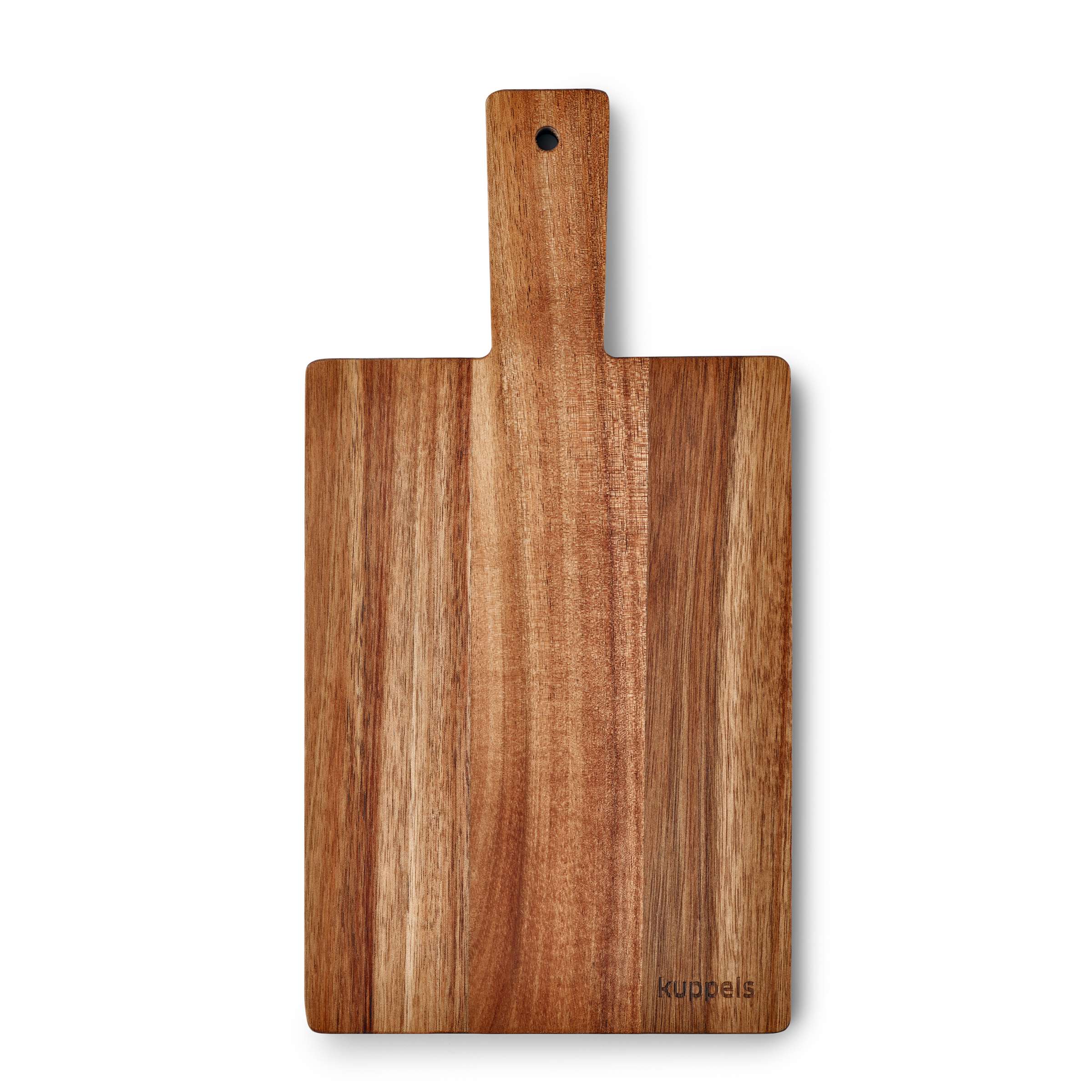NICE Schneidebrett Set 2-teilig von Kuppels, stabiles Schneidebrett aus Holz, ideal für Küchenarbeiten, im Nahaufnahmebild