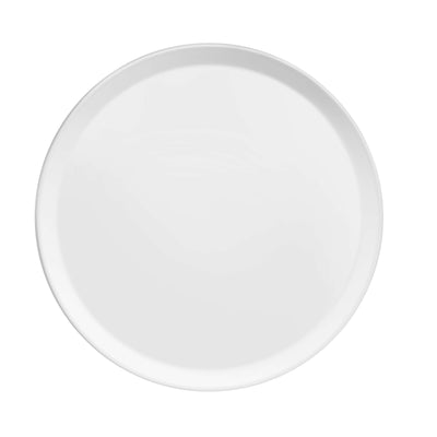 Weißer Speiseteller von Médard de Noblat, elegante YAKA WHITE Tischware, glatte Oberfläche und klassisches Design.