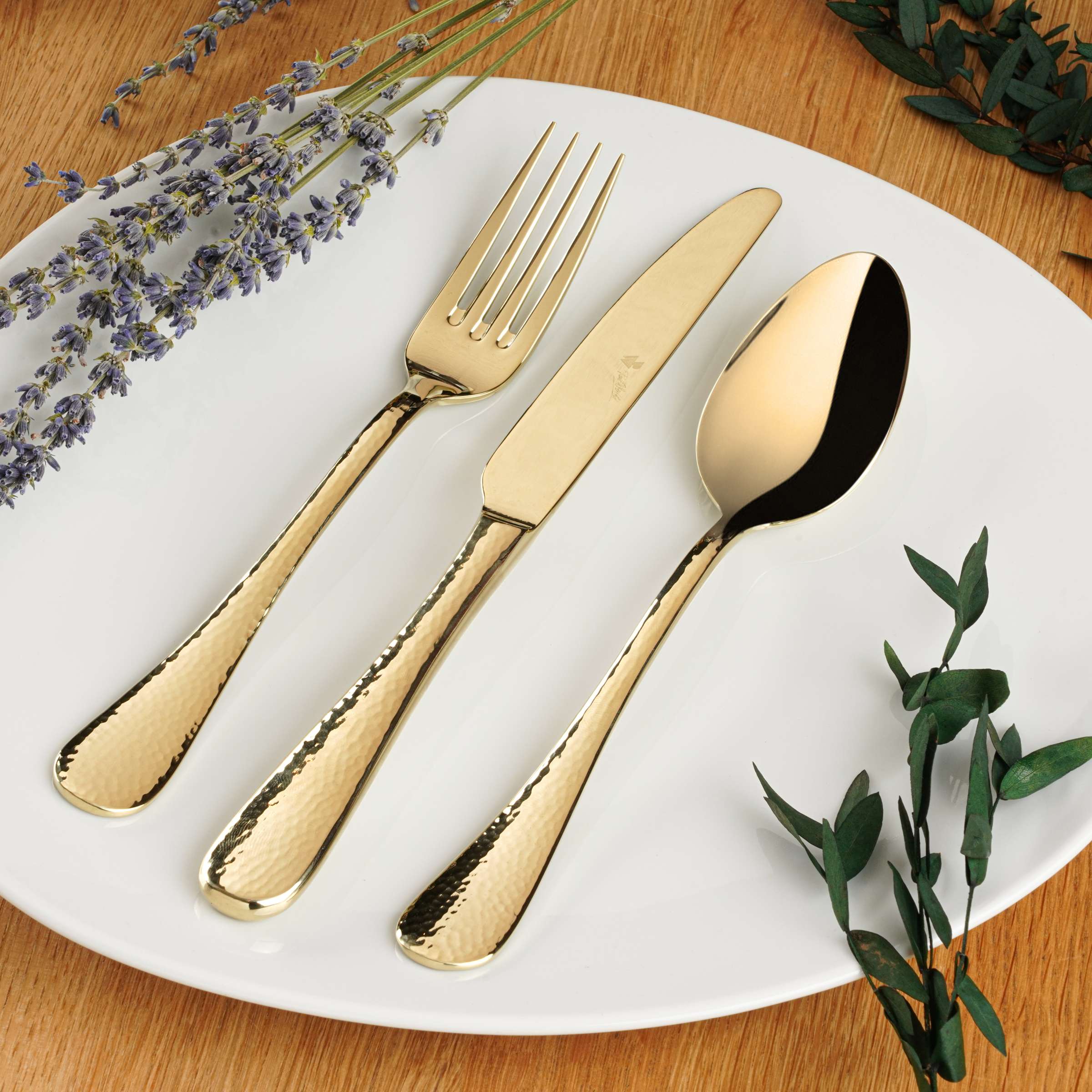MONDO Besteckset 30-teilig PVD champagner