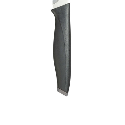 Schneideblatt des Richardson Sheffield Advantage Gemüsemessers, Küchenmesser für präzises Gemüse schneiden, in Nahaufnahme.
