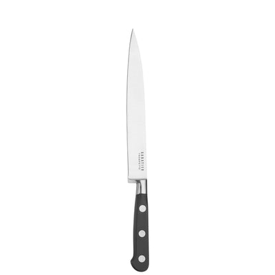 Sabatier Trompetten Messerblock aus Richardson Sheffield mit neun Messern und Messerhalter, robustes Holzdesign, Küchenzubehör