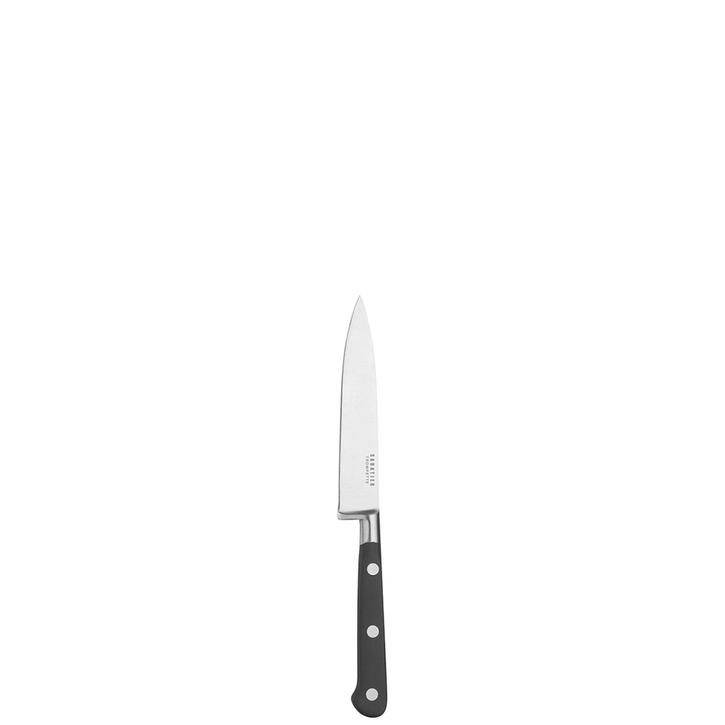 SABATIER Trompetten Messerblock 9-teilig von Richardson Sheffield mit verschiedenen Küchenmessern und Messerhaltern im schwarzen Design