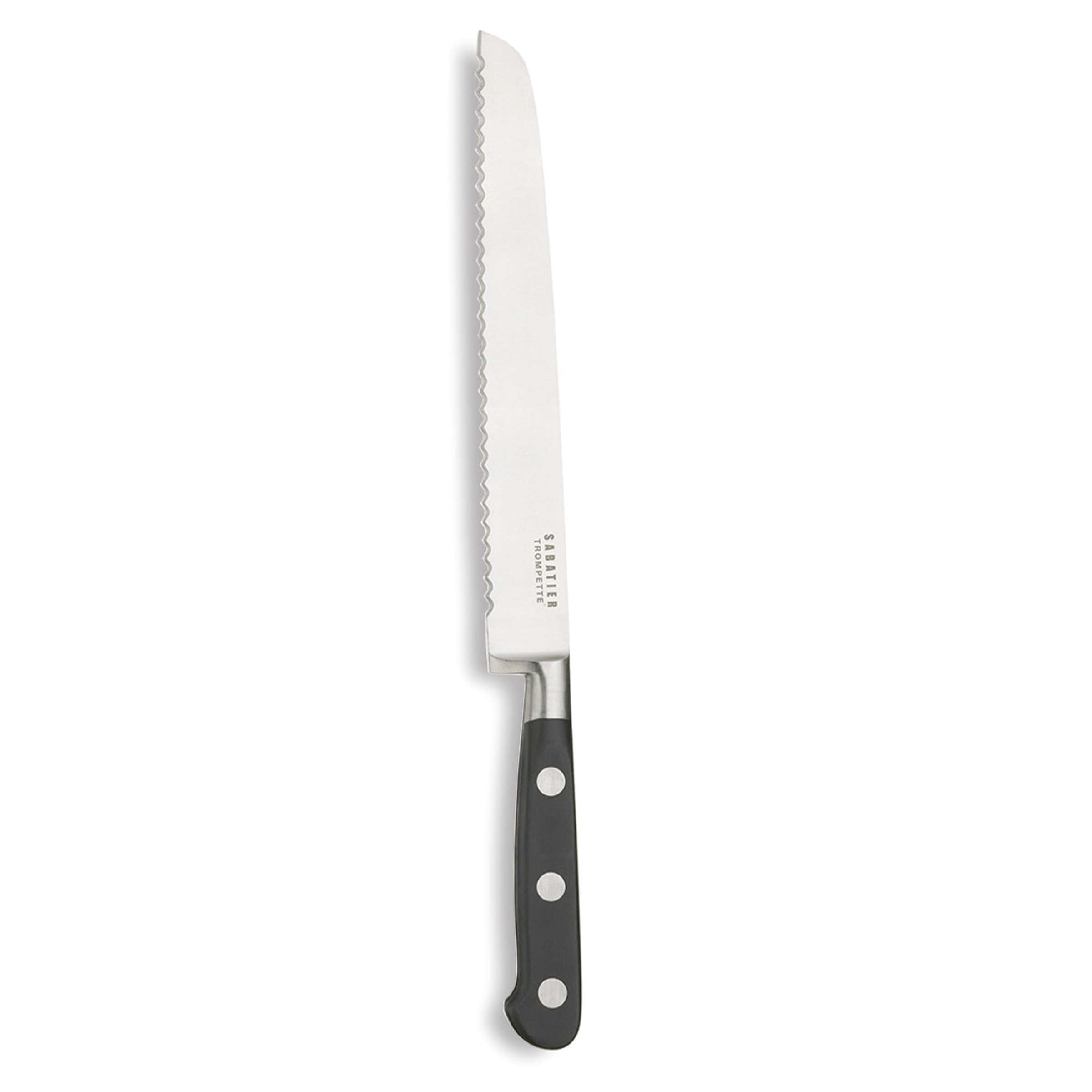 Sabatier Trompette Brotmesser von Richardson Sheffield mit scharfer Klinge zum Schneiden von Brot und Gebäck.