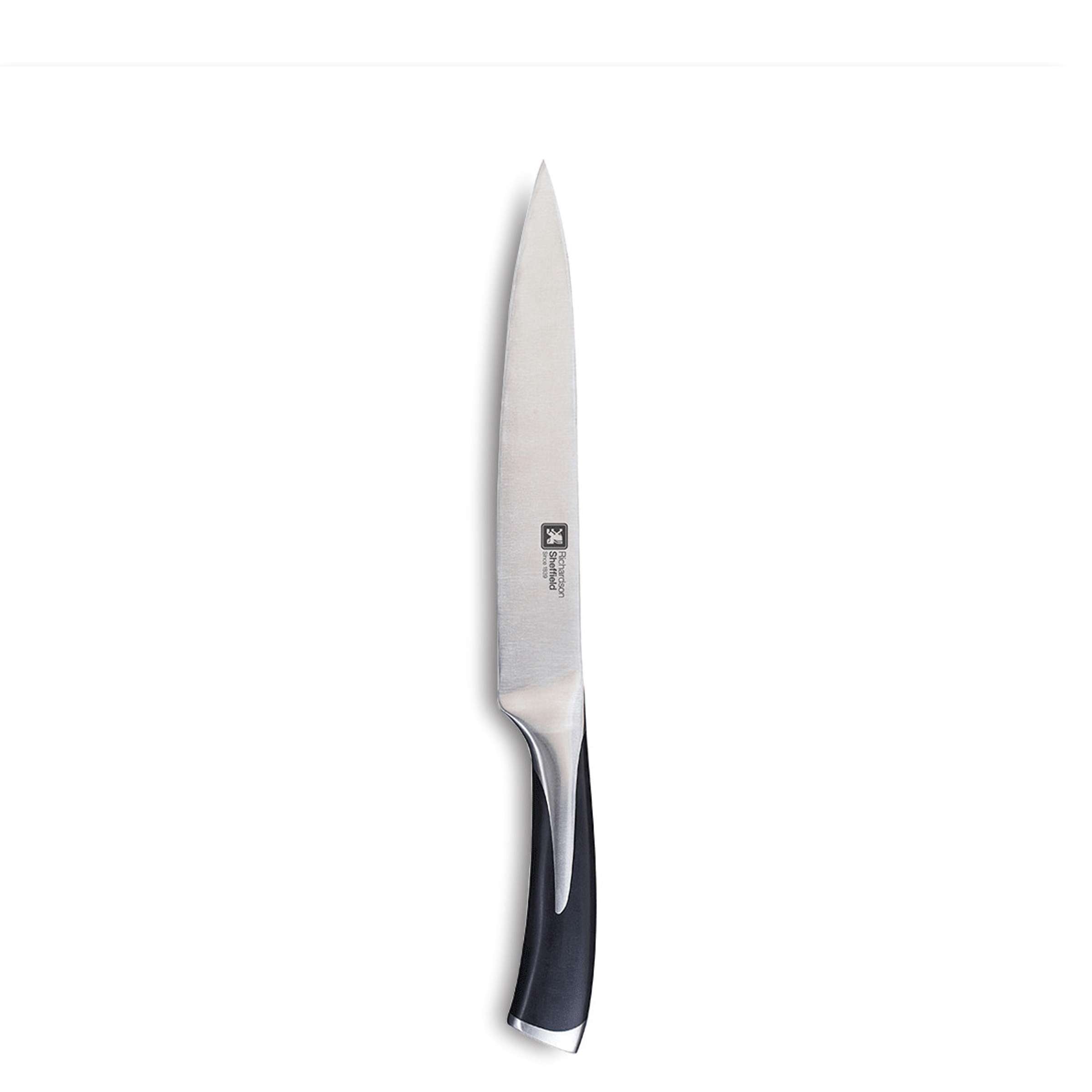 Schneidendes KYU Tranchiermesser von Richardson Sheffield mit rostfreier Klinge für präzises Tranchieren in der Küche.