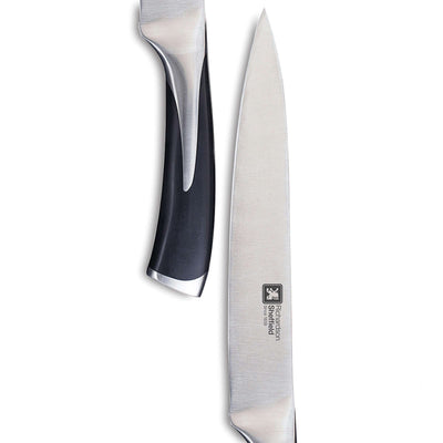 Schneidendes KYU Tranchiermesser von Richardson Sheffield mit scharfer Klinge, perfekt zum Fleisch- und Brotschneiden.