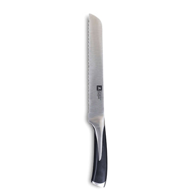 Schärfes Brotmesser der Marke Richardson Sheffield mit ergonomischem Griff, ideal zum Schneiden von Brot und Gebäck.
