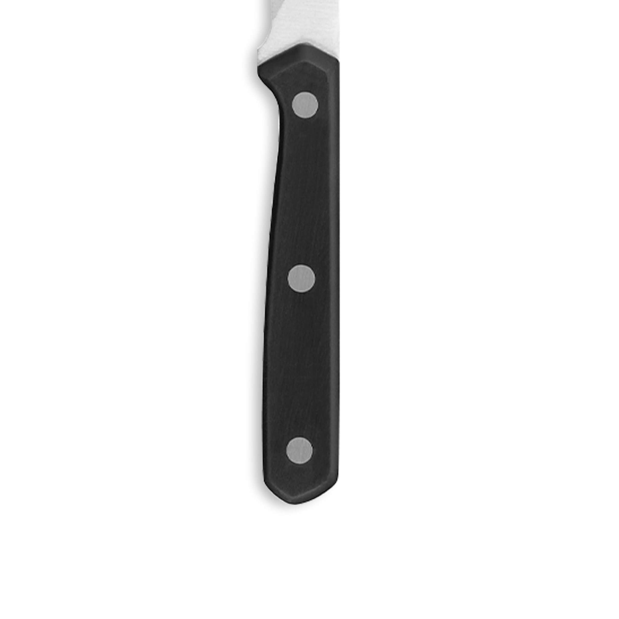 Schwarzes 6-teiliges Steakmesser-Set von Richardson Sheffield, scharfe Messer mit eleganten Griffen für perfekt zubereitetes Fleisch