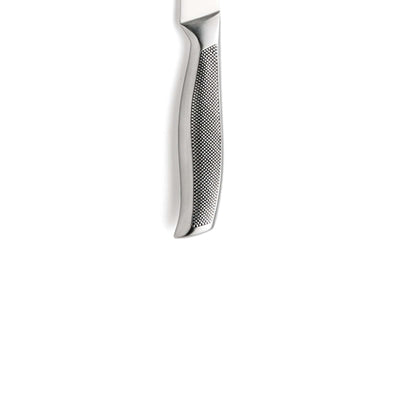 Schneidendes Allzweckmesser von Richardson Sheffield, Küchenmesser mit scharfer Klinge, auf hellem Hintergrund.