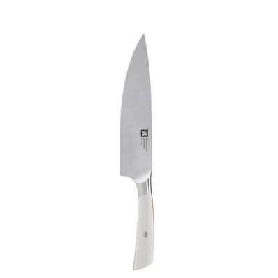 Schönes 3-teiliges SUPREME Küchenmesser Set von Richardson Sheffield mit scharfen Messern auf einem Holzblock.