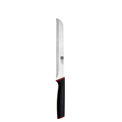MIRA Küchenmesser Set 5-teilig von Richardson Sheffield, scharfe Küchenmesser mit ergonomischen Griffen auf hellem Küchenhintergrund