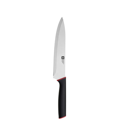 MIRA Küchenmesser Set 5-teilig von Richardson Sheffield, scharfe Küchenmesser mit ergonomischen Griffen, auf hellem Küchentisch liegend