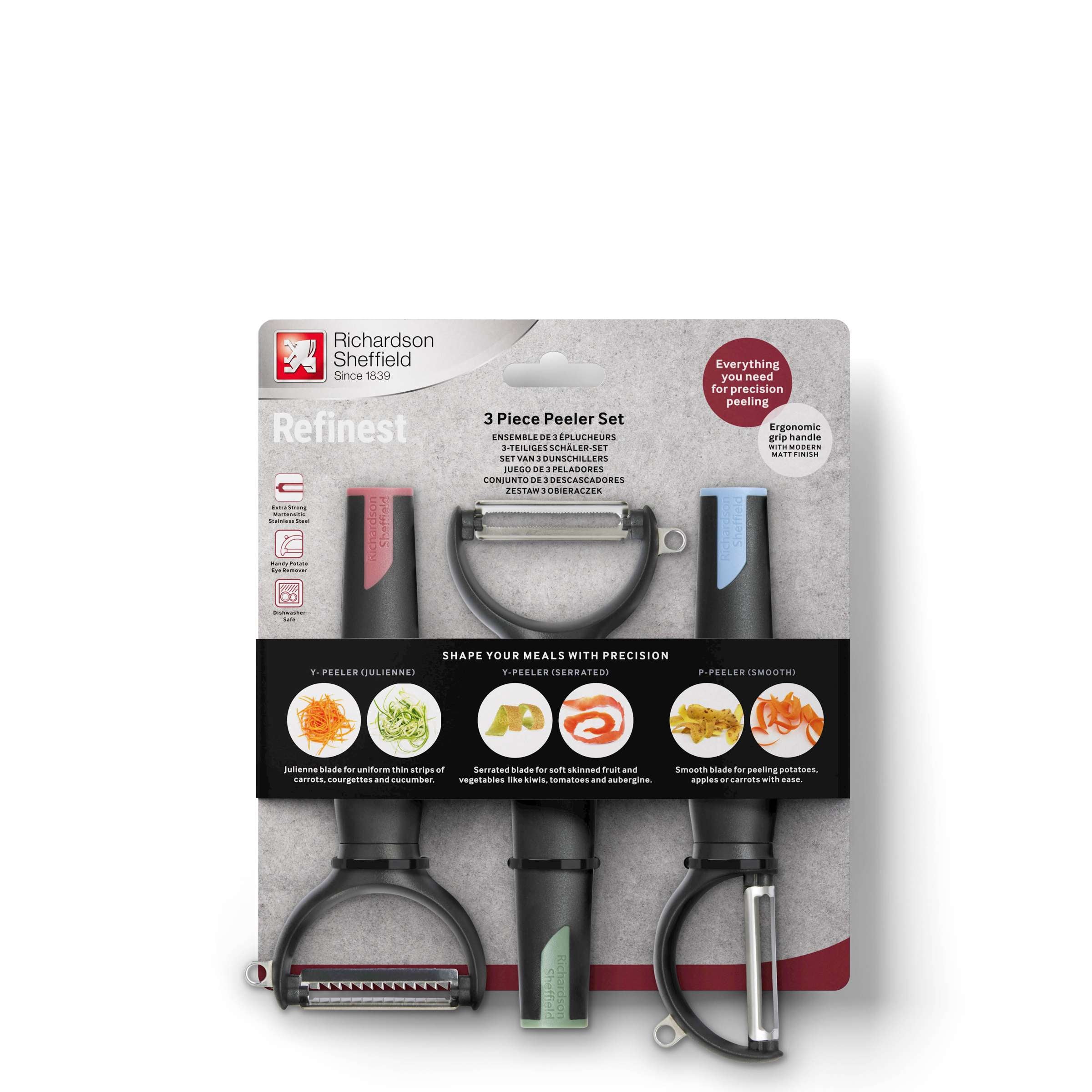 REFINEST Schäler Set 3-teilig