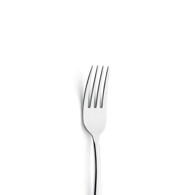 Paul Wirths CULTURA Menügabel aus Edelstahl, elegantes Besteckstück mit gebogener Zinkenform, perfekt für den Esstisch.