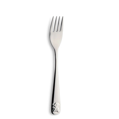 Paul Wirths Kinderbesteck Set, 4-teilig, Edelstahl, kindgerechtes Design für Kinder, inklusive Messer, Gabel, Löffel und Teelöffel