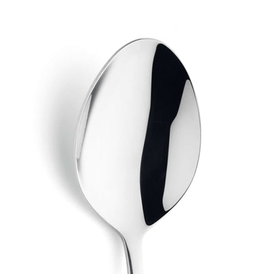 RHODOS Menülöffel von Paul Wirths, elegantes Besteckstück aus Edelstahl, detailreiche Sicht auf den Löffel mit glänzender Oberfläche