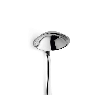Paul Wirths BLUES Suppenschöpfer, einzelner Löffel für Suppe, aus Edelstahl, dekoratives Besteckstück, elegante Küchenaccessoire