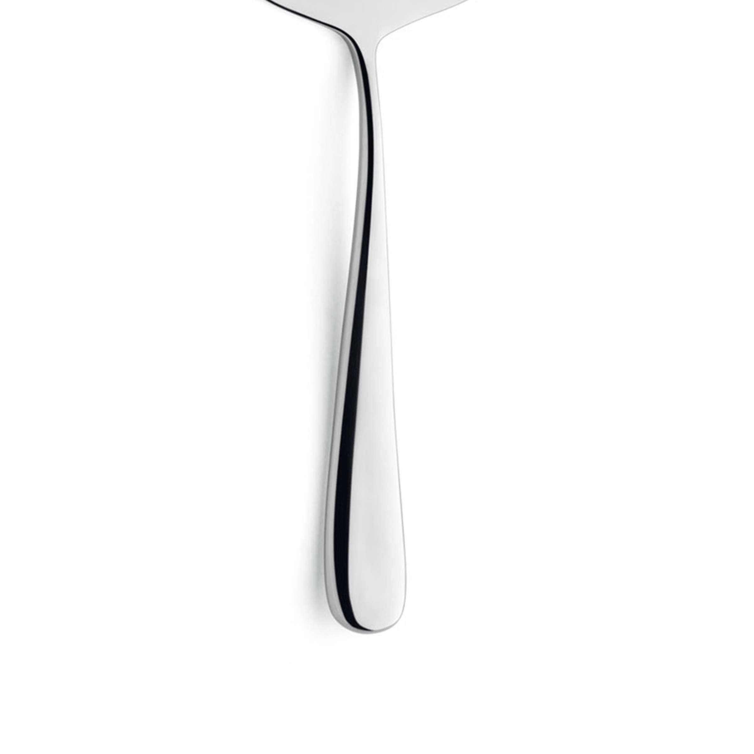 Blues Tortenheber von Paul Wirths, elegantes Kuchenmesser aus Edelstahl mit schwarzem Griff, perfekt zum Servieren von Torten.