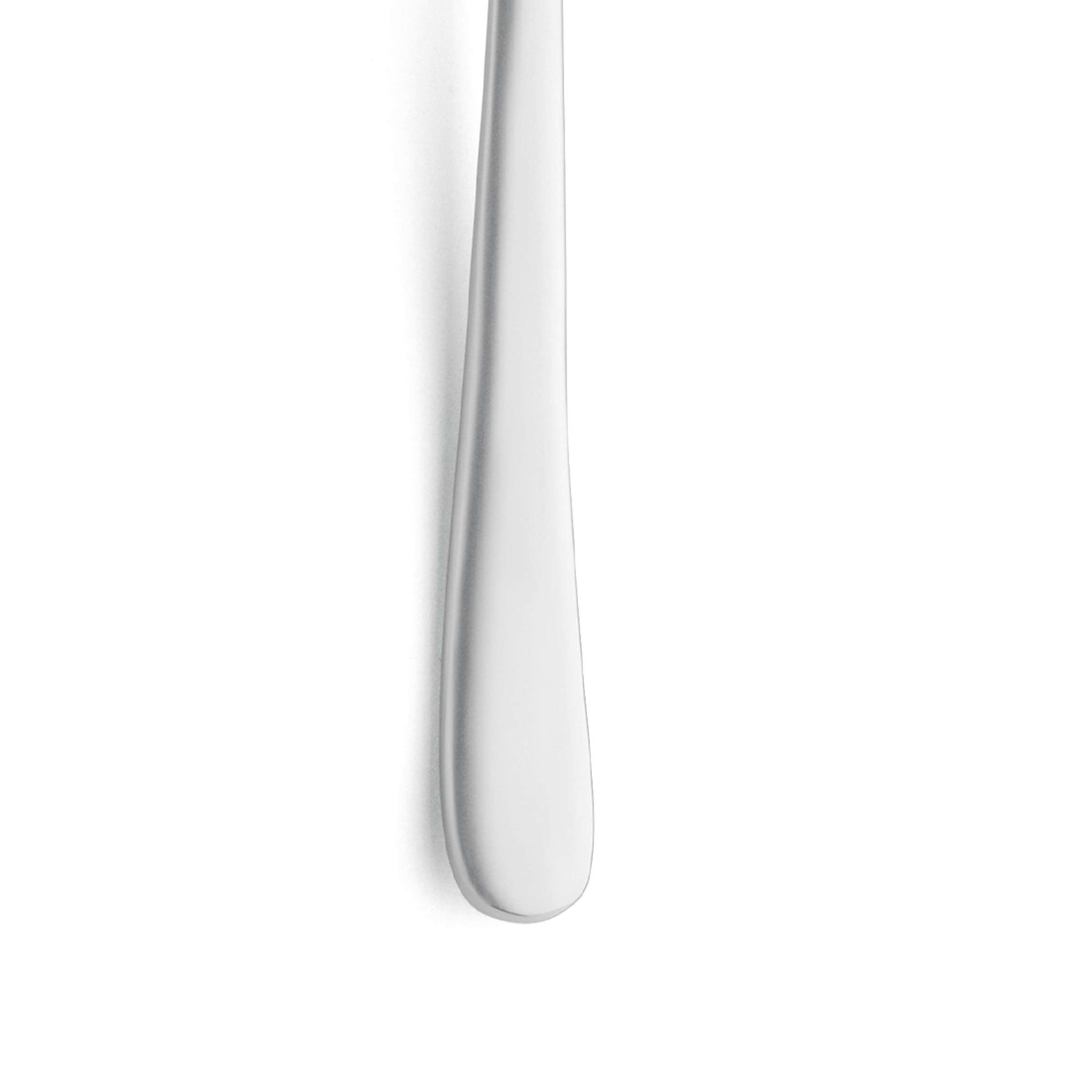Mannlicher Messer aus der BLUES Menülöffel Serie von Paul Wirths, mattierte Oberfläche, elegante Besteck für den Esstisch