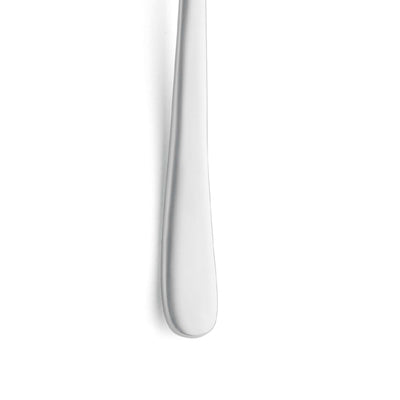 Mannlicher Messer aus der BLUES Menülöffel Serie von Paul Wirths, mattierte Oberfläche, elegante Besteck für den Esstisch