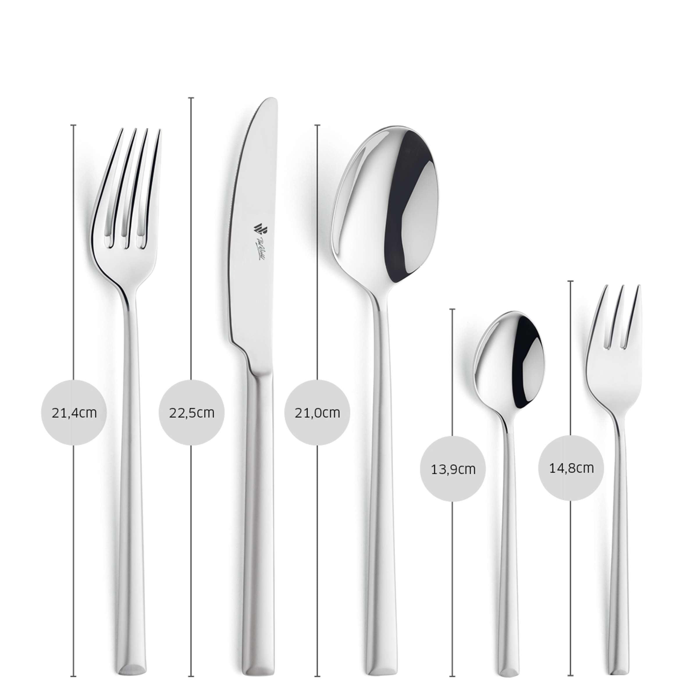 VIVENDI Cutlery Set 30-pieces satin