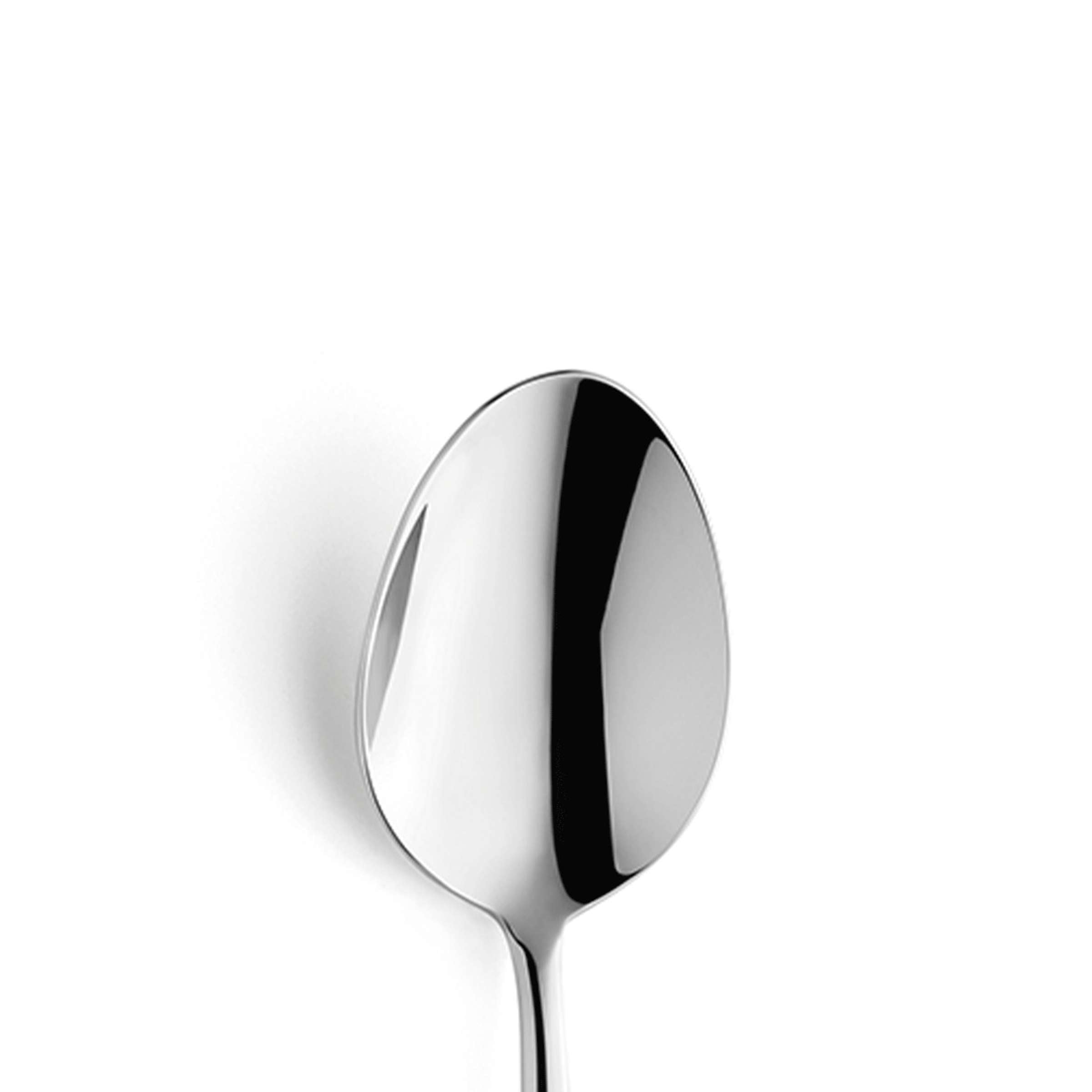 VIVENDI Vorspeisen- und Dessertlöffel von Paul Wirths, einzelnes Besteckstück aus Edelstahl, glänzende Oberfläche, elegantes Design