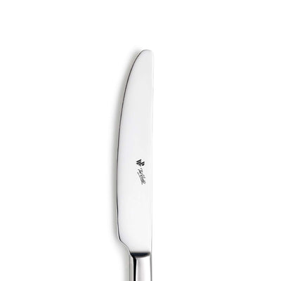 Paul Wirths AURA Menümesser Vollheft, elegantes Messer für die Küche mit Holzgriff und scharfer Klinge, Nahaufnahme.