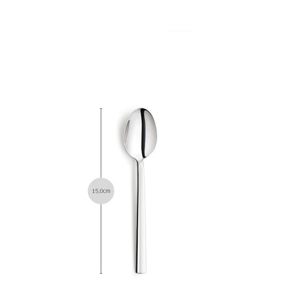 Edelstahl-Kaffeelöffel von Paul Wirths, einzelnes Besteckstück für Kaffee und Tee, elegantes Design, glänzende Oberfläche