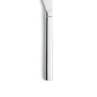 Paul Wirths Bali Menümesser Vollheft, scharfes Messer mit Holzgriff, für feine Speisen, Detailaufnahme.