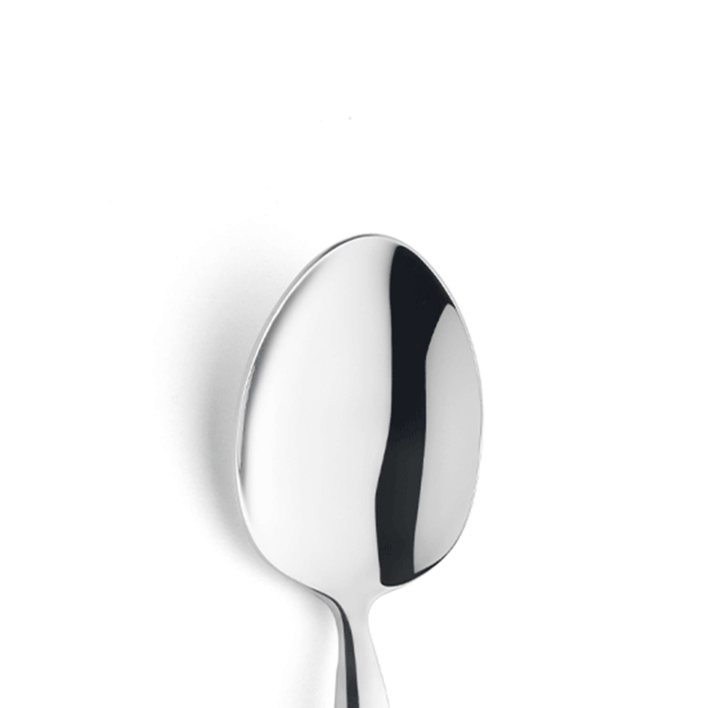 Paul Wirths Bali Vorspeisen- und Dessertlöffel aus Edelstahl, einzelnes Besteckstück mit elegantem Design, ideal für Vorspeisen und Desserts.
