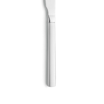 BALI Menümesser von Paul Wirths, Vollheft, mattierte Oberfläche, elegantes Besteck für den Esstisch, einzelnes Messer.